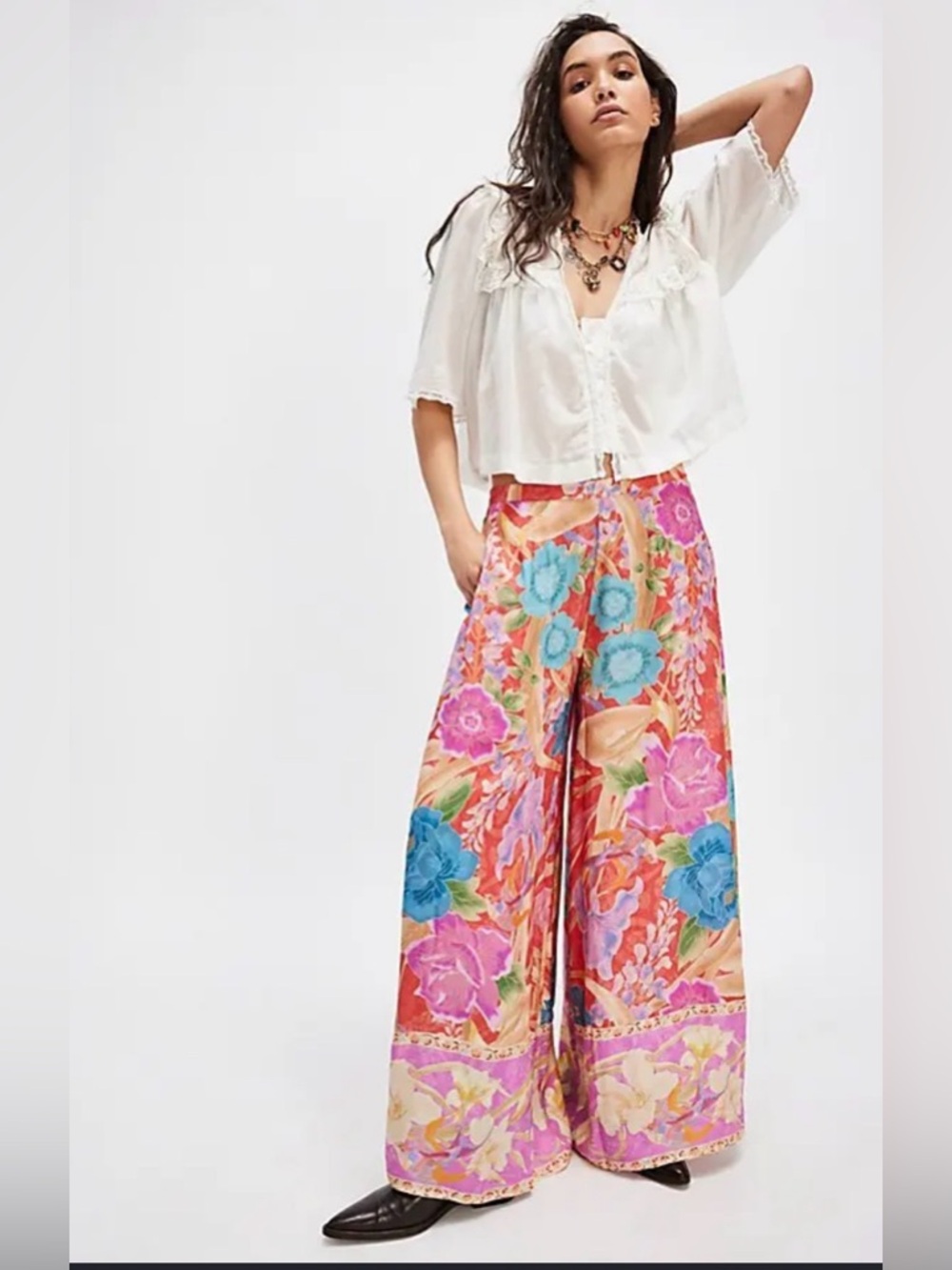 Spell Painter's Garden Wide-Leg Pants